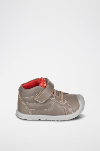 Leren Schoenen - Grijs