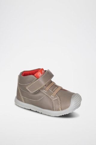 Leren Schoenen - Grijs