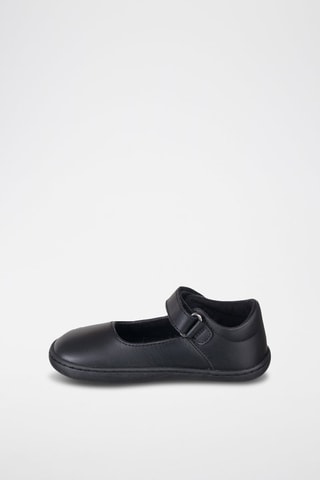 Leren Ballerina's - Zwart