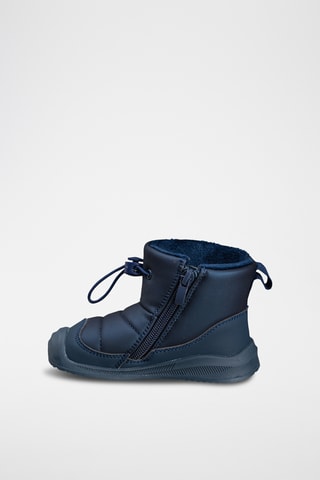 Gevoerde Enkellaarzen - Blauw