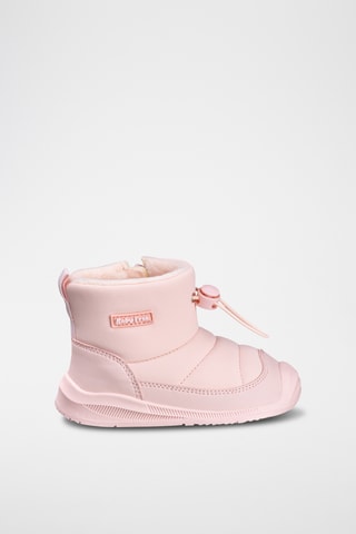 Gevoerde Enkellaarzen - Roze