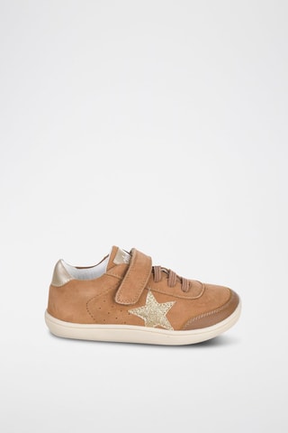 Leren Sneakers - Camel