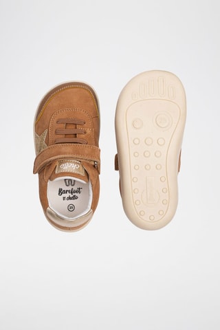 Leren Sneakers - Camel