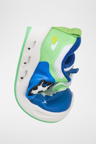 Sneakers - Wit, blauw en groen