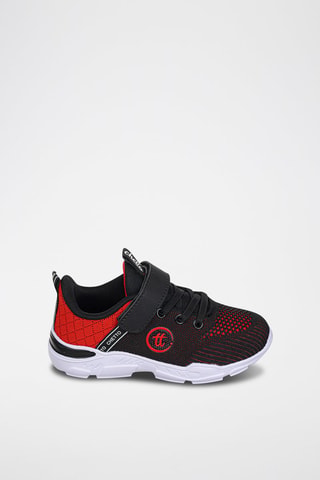 Sneakers - Zwart en rood