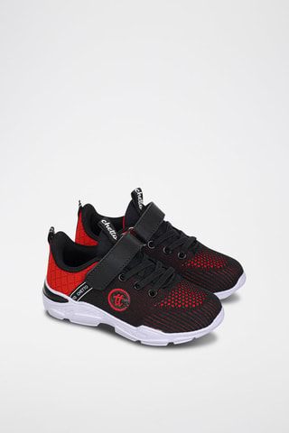 Sneakers - Zwart en rood