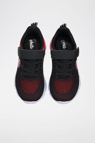 Sneakers - Zwart en rood