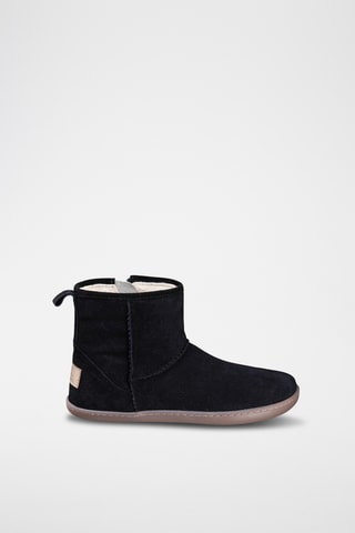 Nubuck Enkellaarzen - Zwart