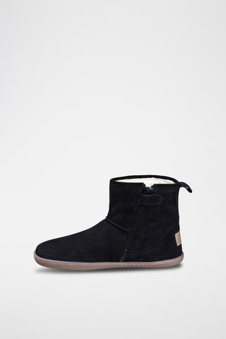 Nubuck Enkellaarzen - Zwart