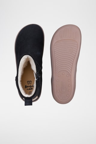 Nubuck Enkellaarzen - Zwart