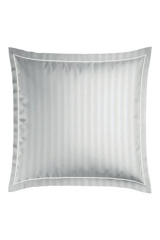 2 taies d'oreiller en satin de coton - 80 fils/cm² - Taupe - 63 x 63 cm