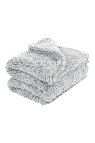 Plaid Uni - Gris clair - 130 x 170 cm
