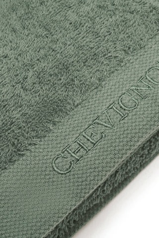 4 gants de toilette Lagon - Vert