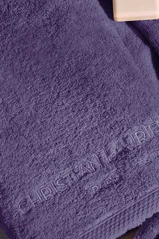 6 gants de toilette Oasis - Mauve