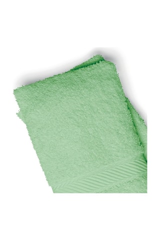 2 gants de toilette Nuage - Vert prairie