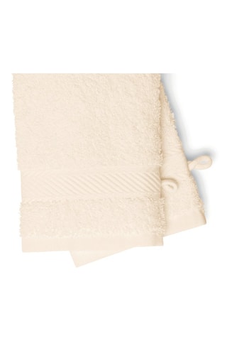 2 gants de toilette Nuage - Ivoire