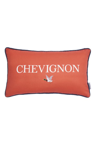 Housse de coussin Chevignon - 
Terracotta - 30 x 50 cm