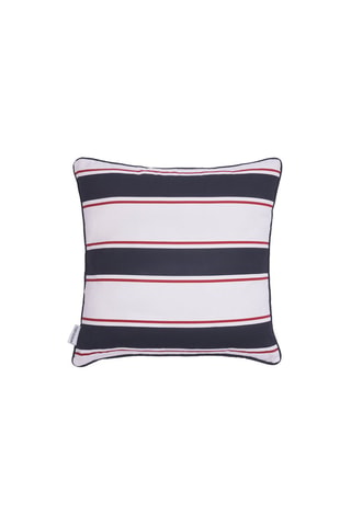 Housse de coussin - 
Bleu et blanc - 45 x 45 cm