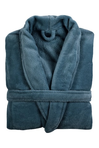 Robe de chambre - Bleu-gris