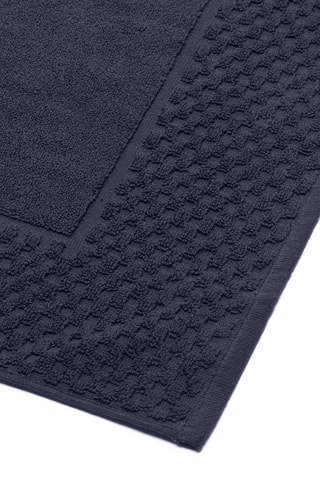 Tapis de bain - Bleu foncé - 50 x 70 cm
