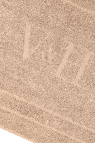 Tapis de bain Design - Taupe -  60 x 100 cm