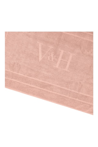 Tapis de bain Design - Rose saumon -  60 x 100 cm