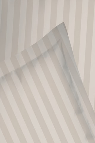 Parure de draps en satin de coton 80 fils/cm²  Dobby stripe woven - Taupe