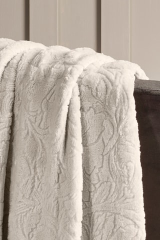 Plaid Arabesque - Taupe - 180 x 220 cm
