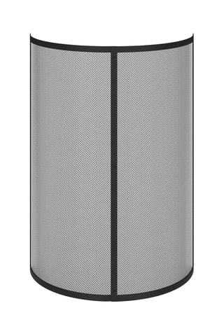 Rejilla de protección para estufa - Negro - 58 x 80 x 26 cm
