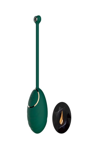 Œuf vibrant télécommandé Daisy - Vert foncé - 8 cm