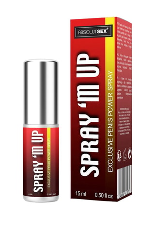 Spray per massaggio intimi M'Up Erection - 15 ml