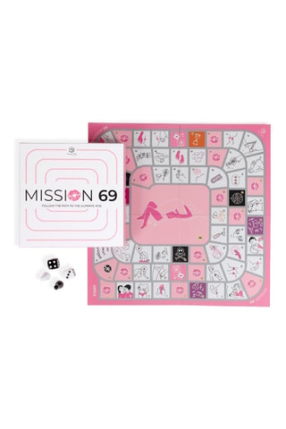Gioco da tavolo erotico Mission 69 - 73 pezzi