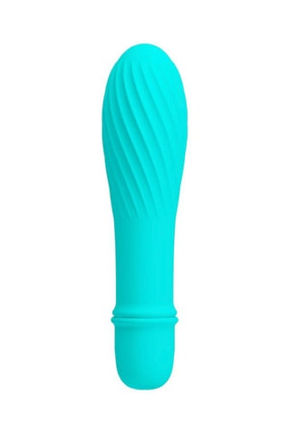 Vibromasseur Turquoise - 10 cm