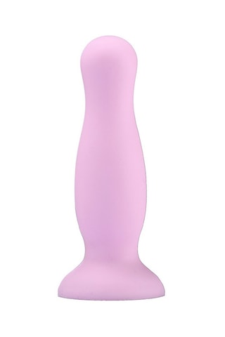 Plug anal ventouse waterproof - Mauve - 9,5 cm