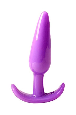 Plug anal ancre - Violet - 7 cm