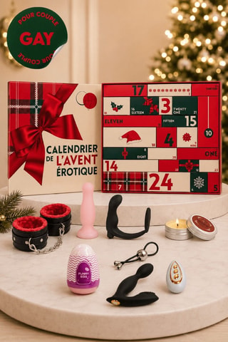 Calendario dell'Avvento erotico - Gay - 24 prodotti