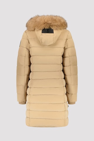 Anorak largo acolchado con capucha Killy - Marrón