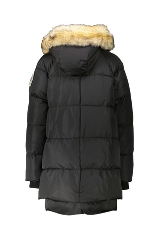 Anorak acolchado con capucha 3 Vallees - Negro