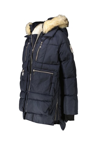 Anorak acolchado con capucha 3 Vallees - Azul