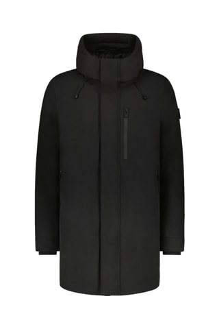 Parka midi con capucha Arosa