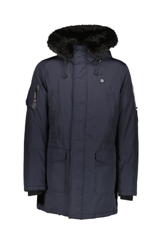 Parka con capucha Gstaad - Azul
