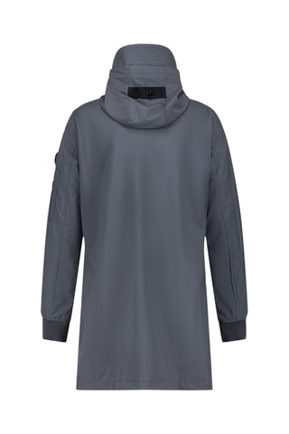 Chaqueta larga con capucha Seraphin - Gris