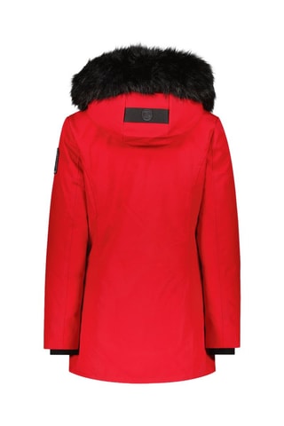 Parka forrada con capucha Black Megeve