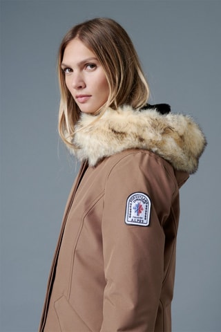 Parka con capucha Megeve