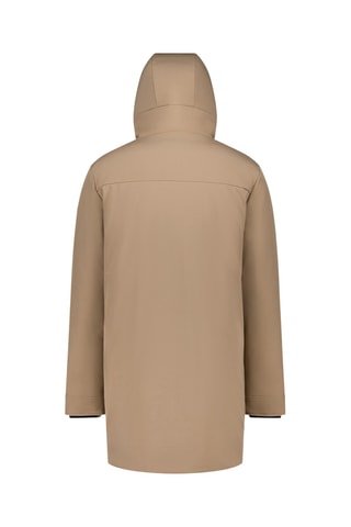 Parka midi con capucha Arosa - Beige