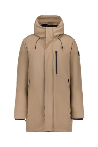Parka midi con capucha Arosa - Beige