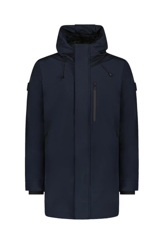 Parka midi con capucha Arosa