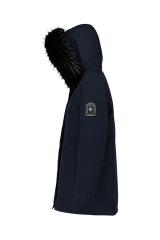 Parka con capucha Black Megeve - Azul marino
