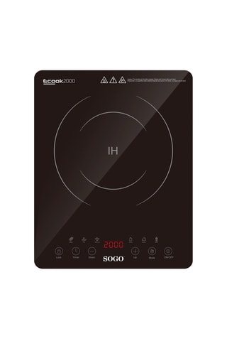 Placas eléctricas de indução - 2000 W