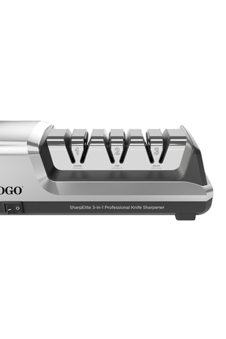 Afiador de facas elétrico em aço inoxidável - 18 W